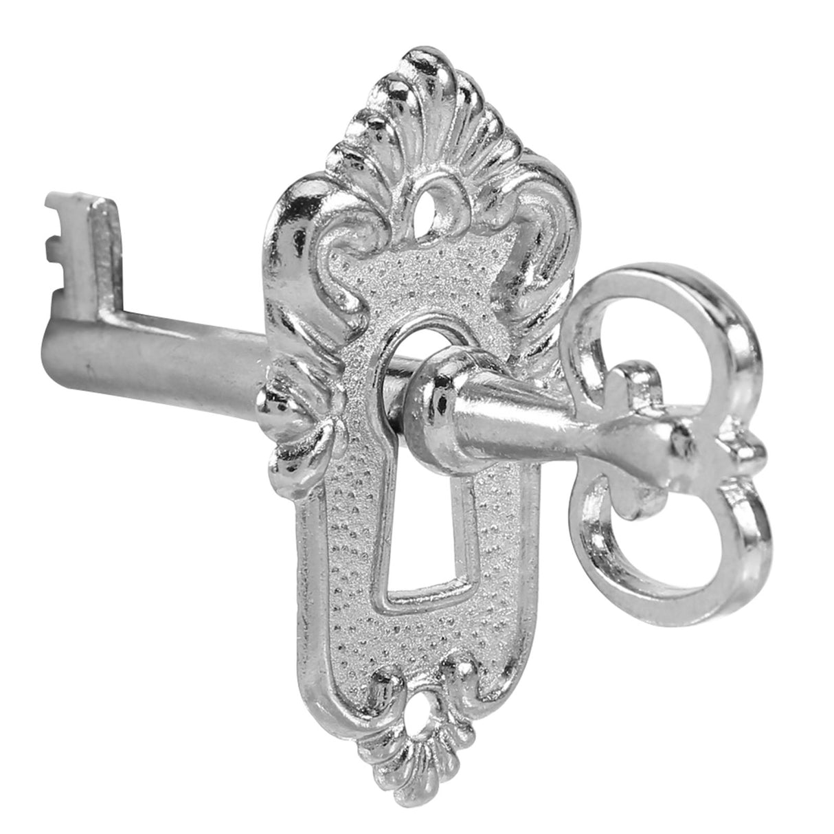 Antique Classical Drawer Cabinet Wardrobe Cupboard Gate Door Lock Key JS