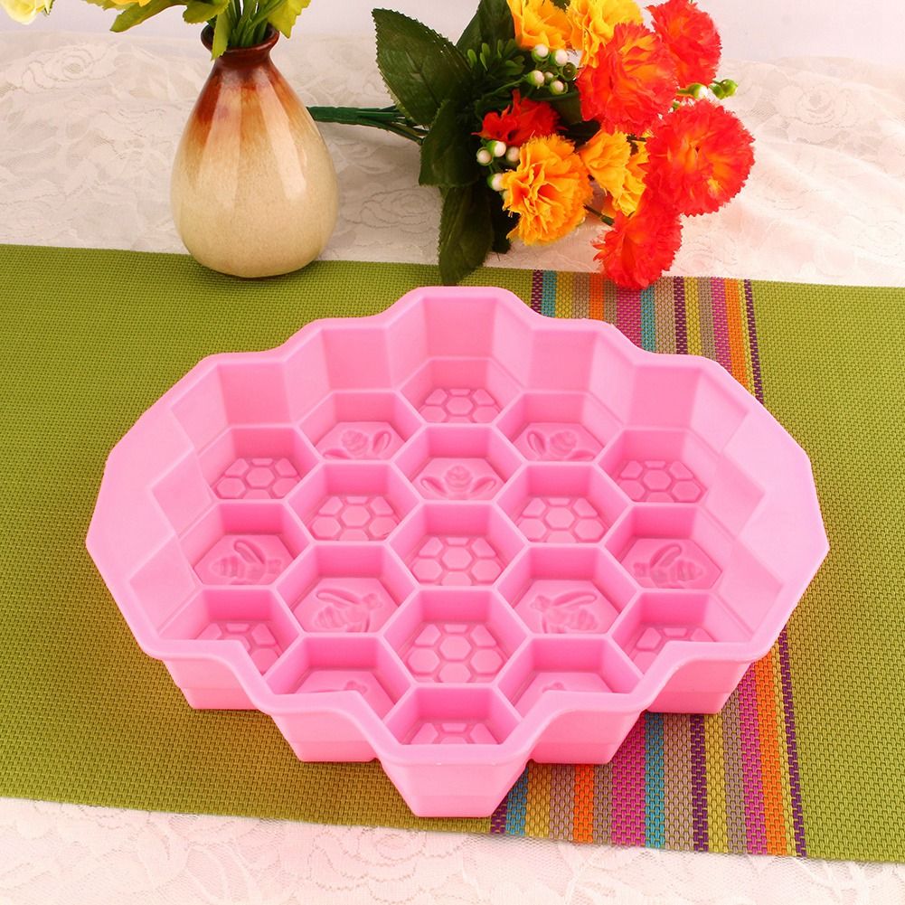 Soap Mold Silicone Loaf Baking Cookie Cake Tray Candle DIY Candy Chocolate Mould