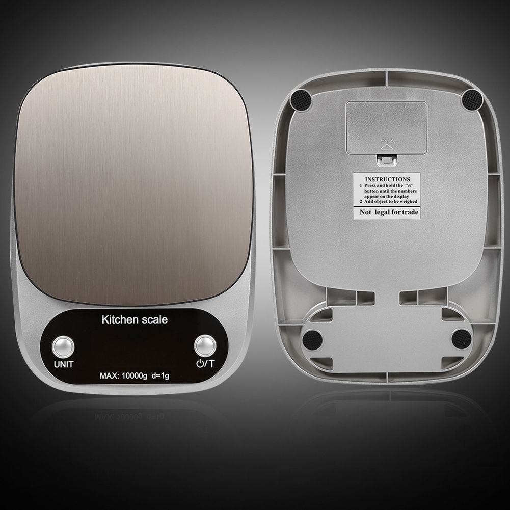 1pc 10kg/g Digital LCD Electronic Kitchen Cooking Food Die Calculation Weighting Scale Balance