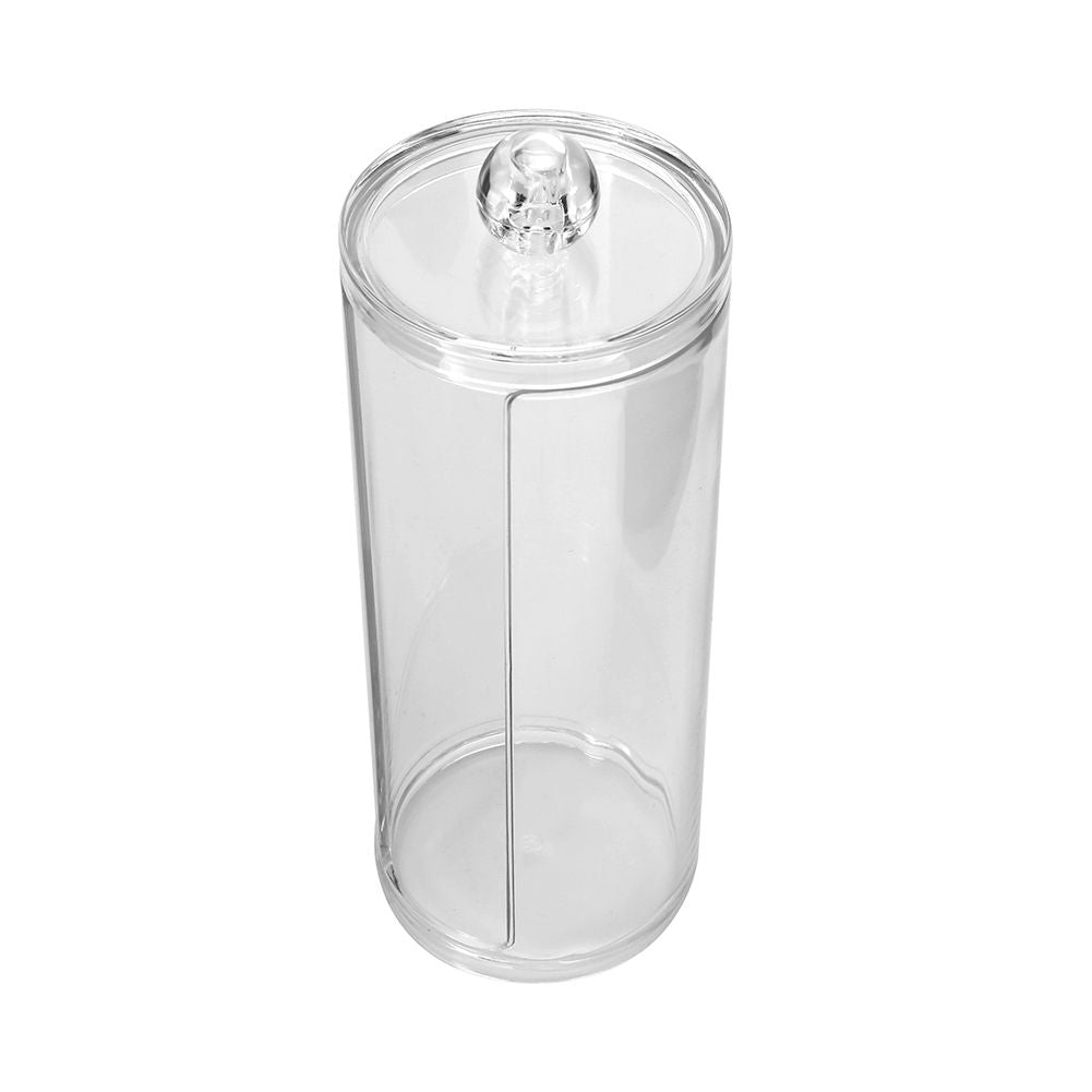 Acrylic Makeup Cotton Pads Box Cases Holder Cosmetic Organizer Storage Container