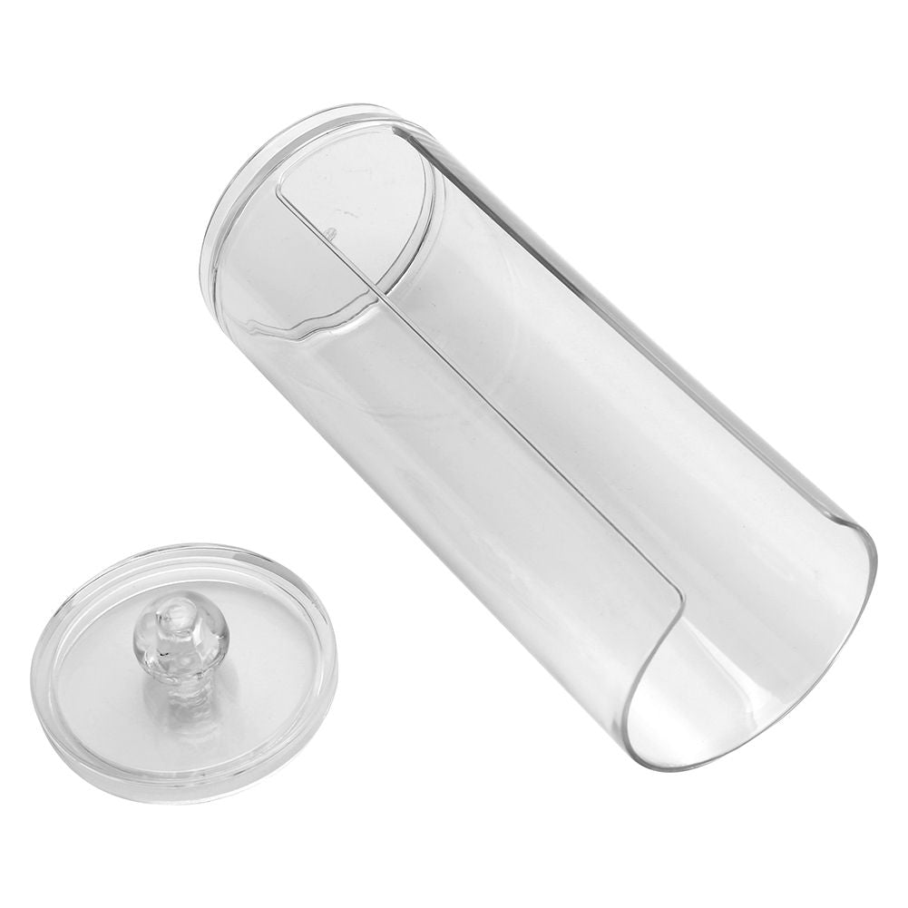 Acrylic Makeup Cotton Pads Box Cases Holder Cosmetic Organizer Storage Container