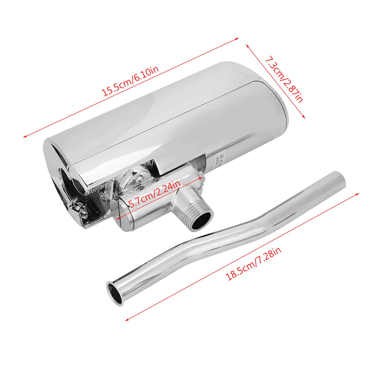 Bathroom Toilet Wall Mounted Automatic Sensor Touchless Urinal Flush Valve