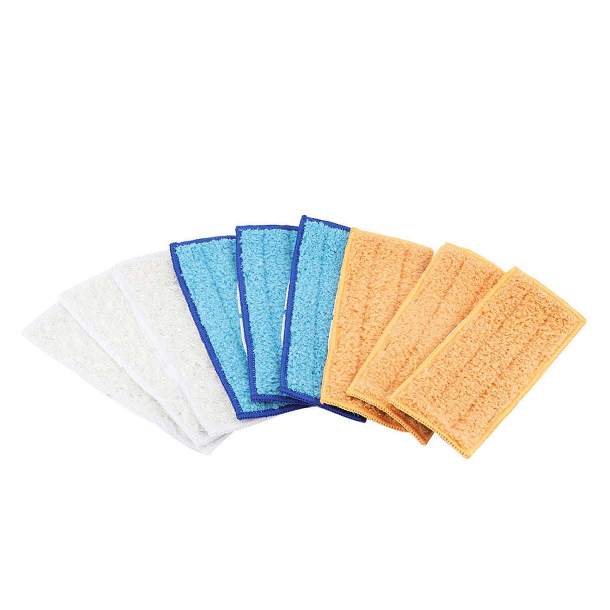 9 PCS Replacement Microfiber Mop Washable Mop head Mop Pads Fit Flat Spray Mops Set