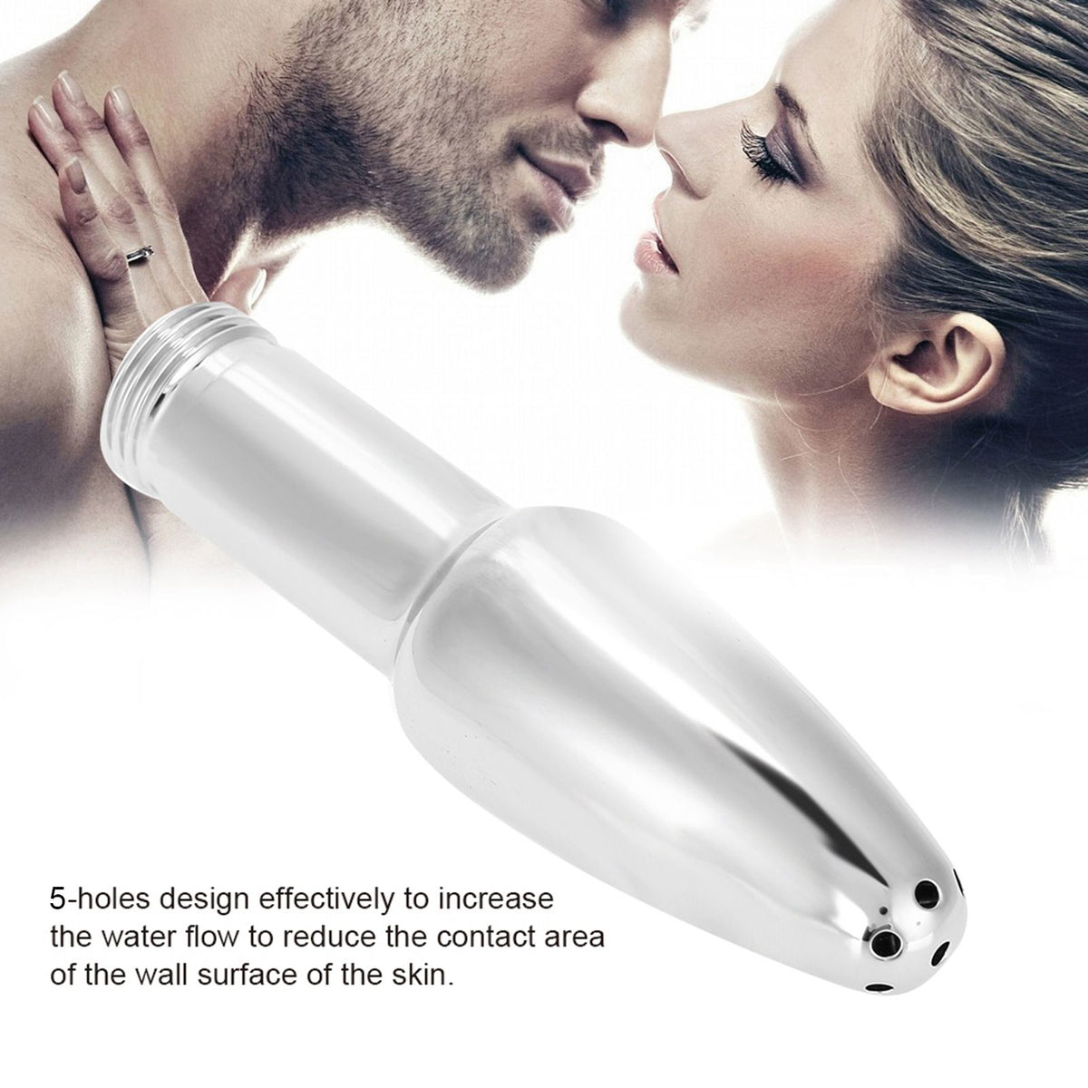 Anal Douche Vaginal Cleaner Accessory Wash Cleansing Enema Shower Head Bidet Faucet