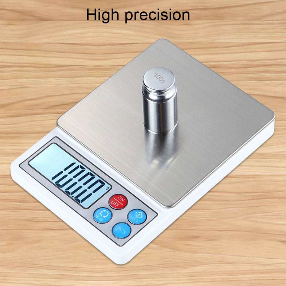 2KG/0.1g Portable Mini Digital Scales Electronic Balance High Precision for Measuring