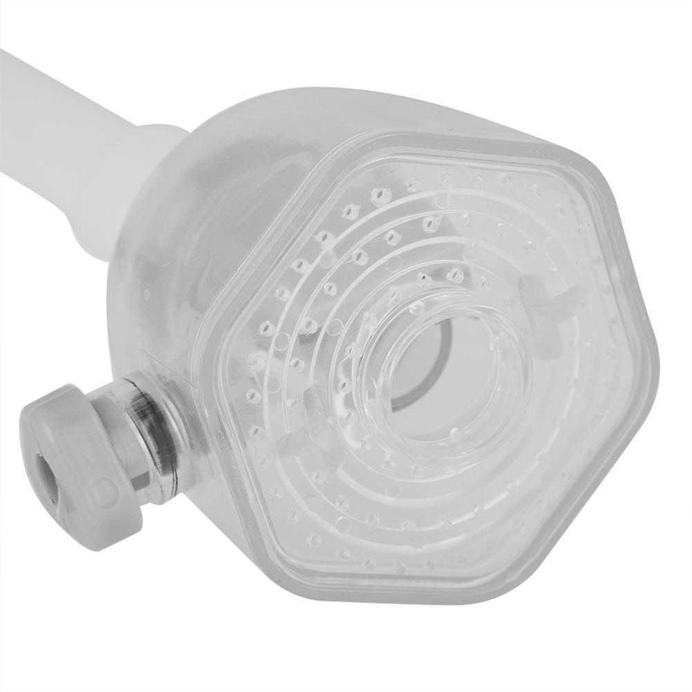 Movable Water Saving Extension Faucet Splash proof Kitchen Valve Spray Gray 18cm