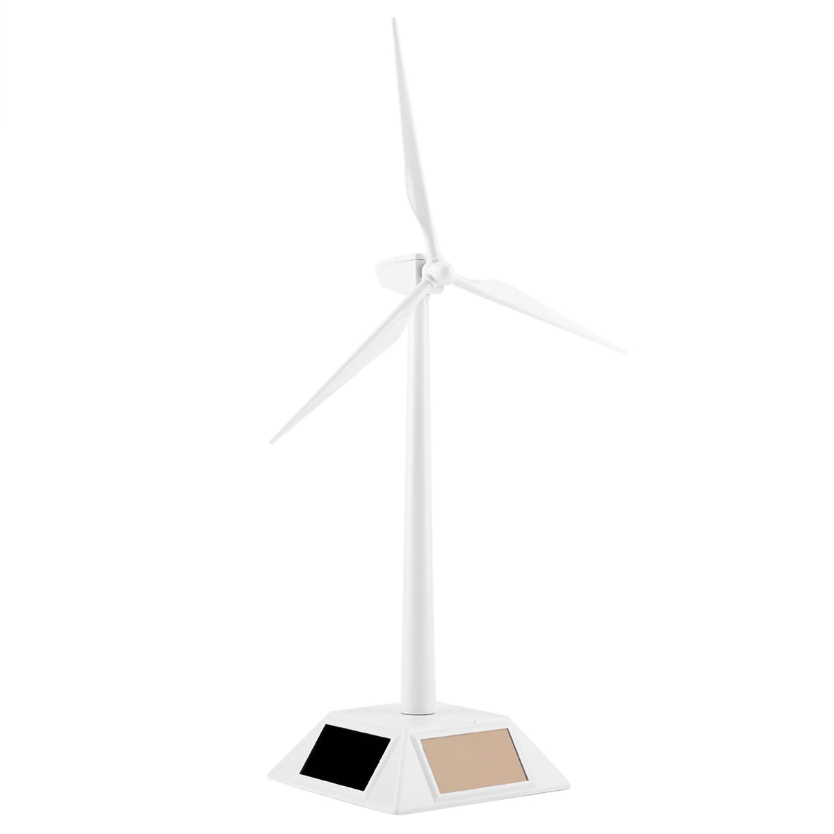 Solar Powered Wind Mill Model Desktop Decor Craft Kids Children Education Learning Toy