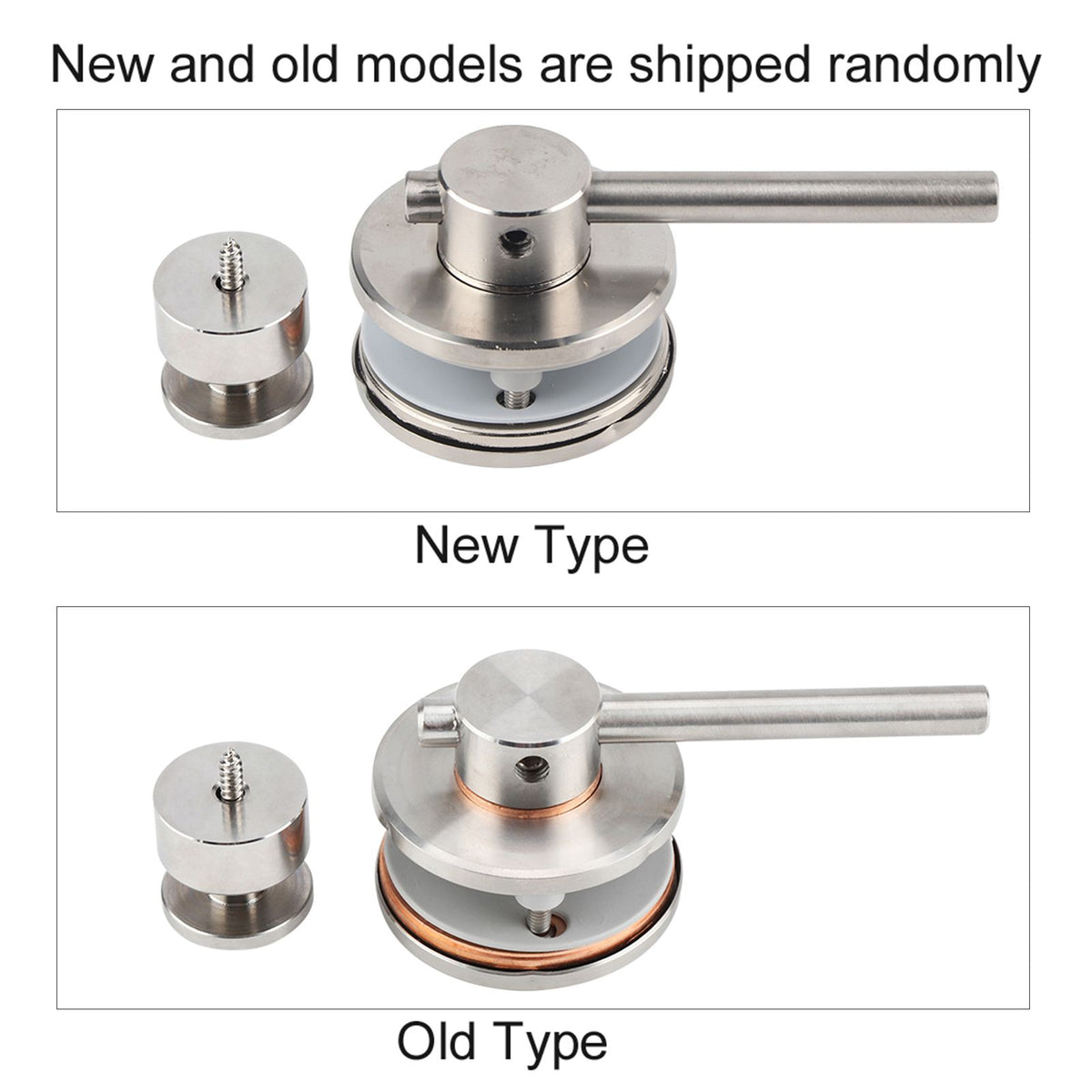 Bathroom Toilet Privacy Door Rotating Bolt Lock Hardware with Vacant Engaged Indicator