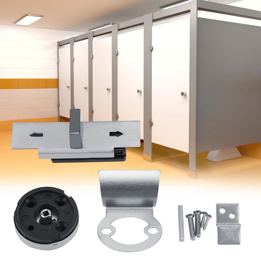 Door Lock Bolt Vacant Engaged Privacy Indicator for Toilet Restroom Bathroom Hardware Accessory