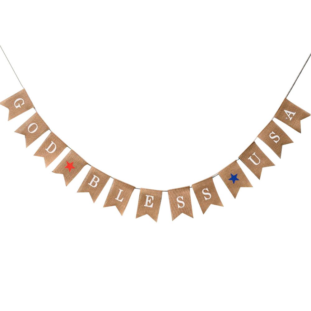 13pcs Set Fashionable Cloth Forked Tail shaped Banner for Party Decoration