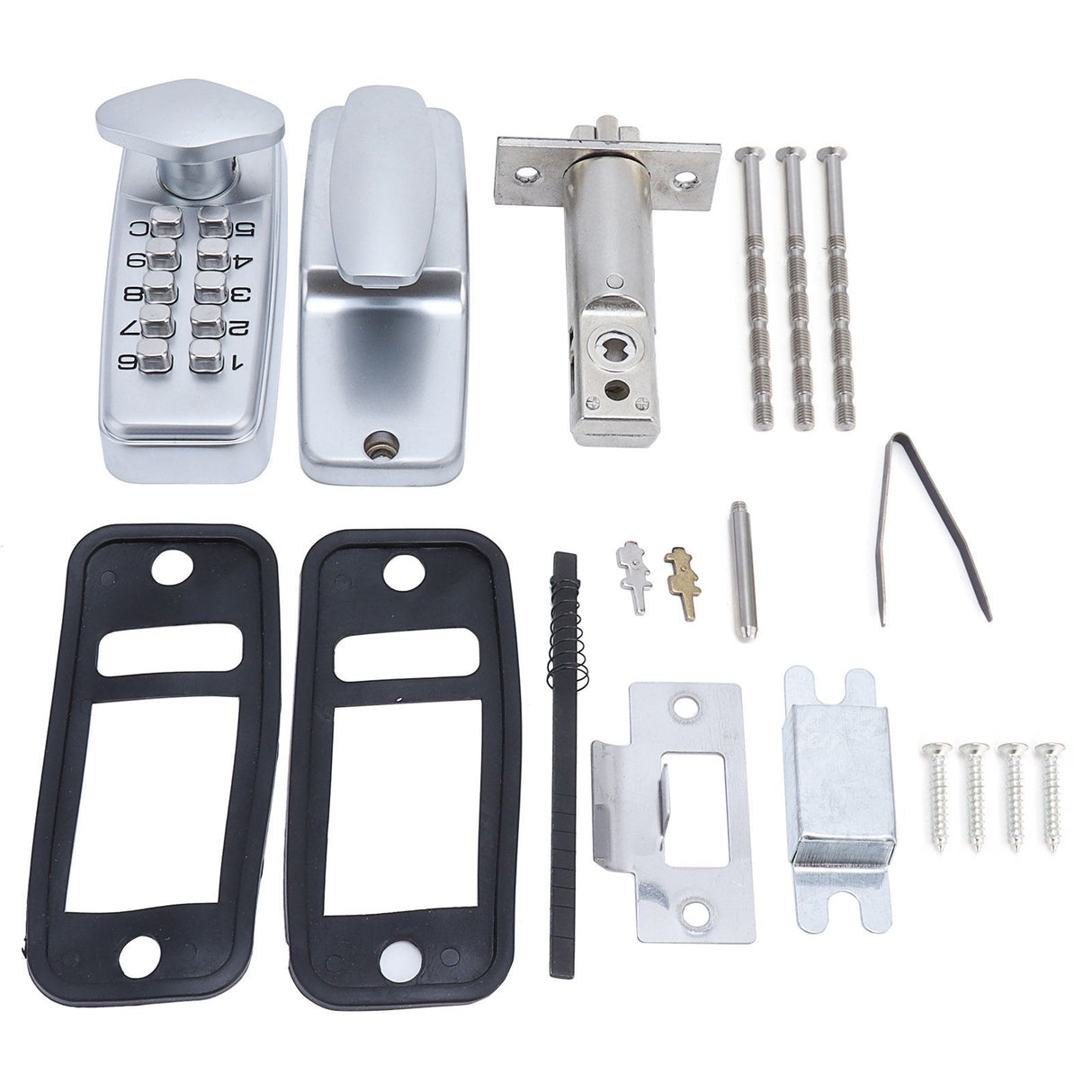 2 - 8 Digit Code Combination Door Zinc Alloy Convenient Password Security Coded Lock