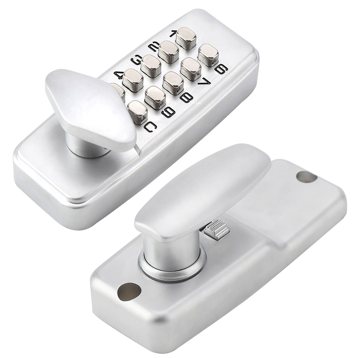 2 - 8 Digit Code Combination Door Zinc Alloy Convenient Password Security Coded Lock