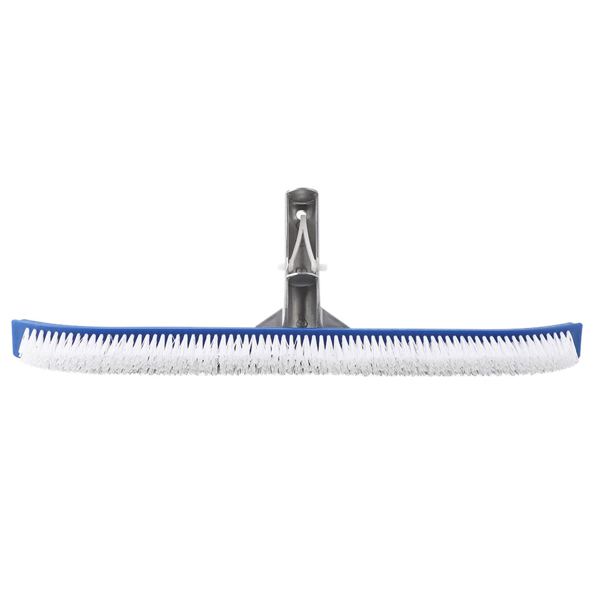 18in Swimming Pool Wall Brush Cleaning Tools Aluminum Handle for Pond Spa Hot Spring Pools