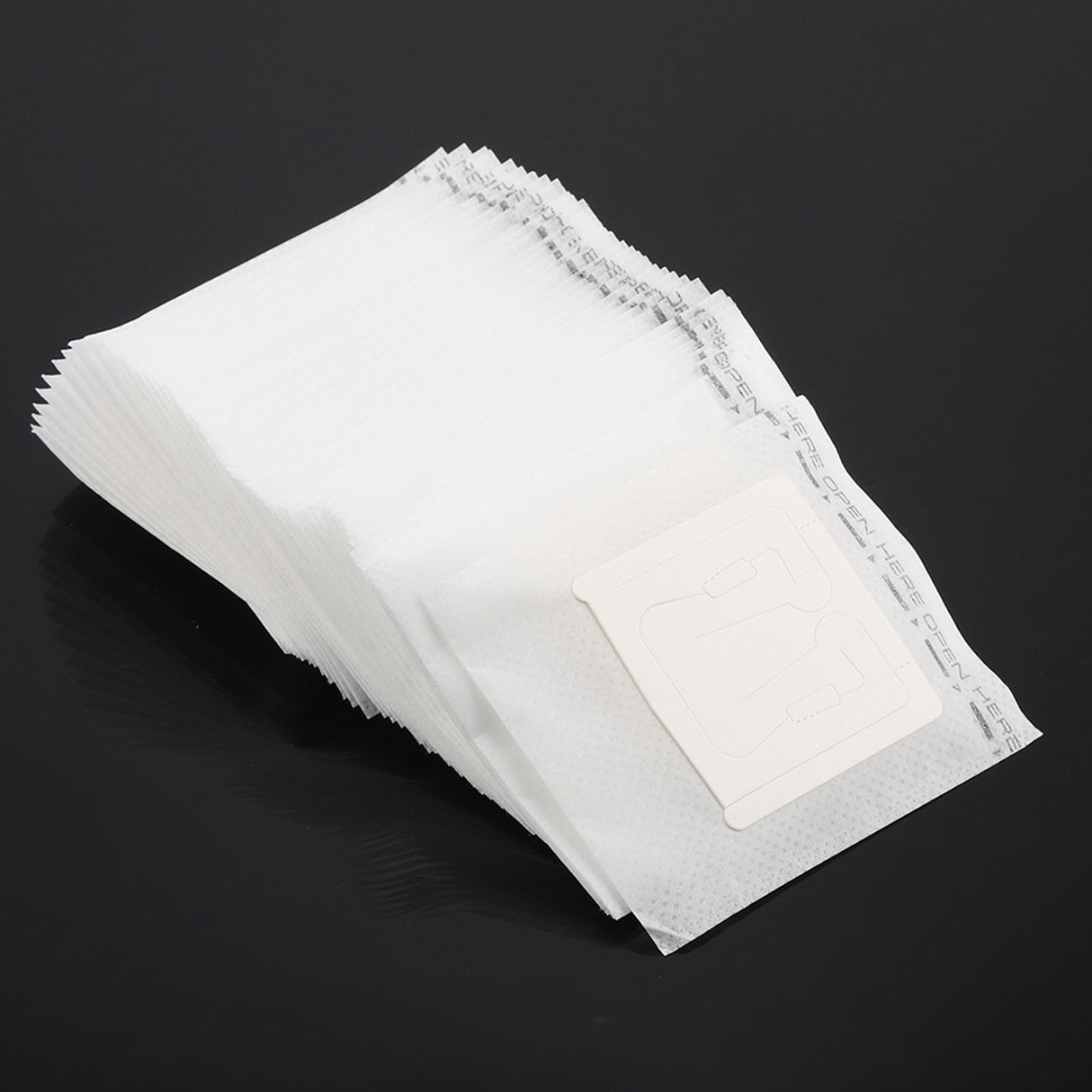 50pcs Set Drip Bags Hanging Cup Disposable Filter NOn woven Coffee Tea Making Tool