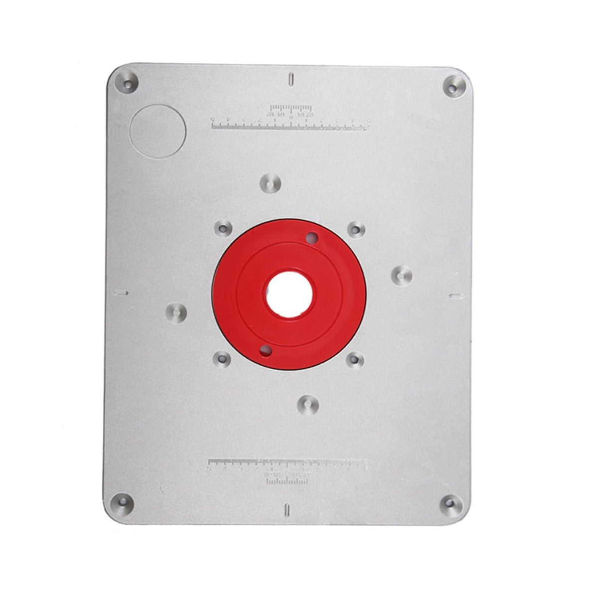 300mm X 235mm X 9.5mm DIY Router Table Insert Plate and Insert Ring Woodworking