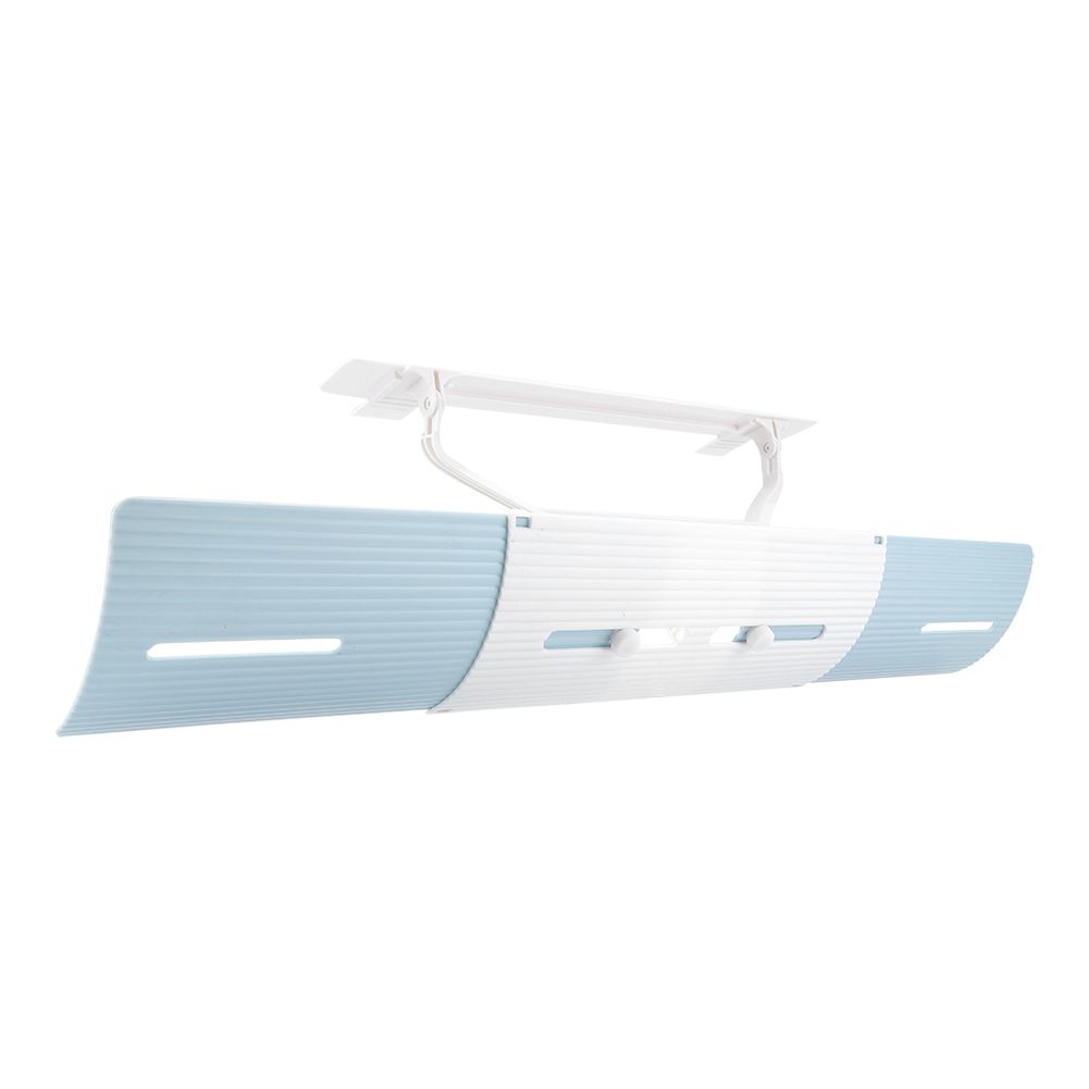 Anti wind Shield Air Conditioning Wind Shield Retractable Windshield Deflector Blue