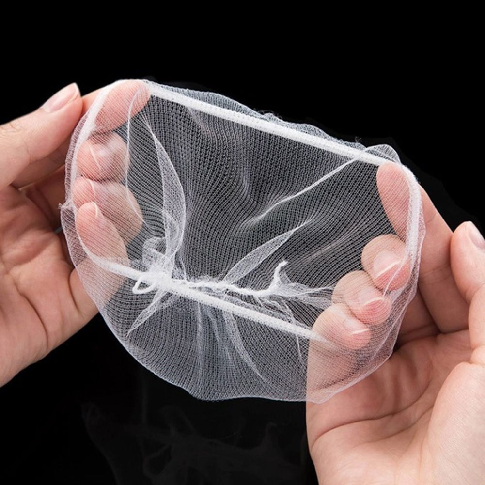 Kitchen Sink Drain Strainer Disposable Mesh Bag Residue Debris Trash Filter Stopper (#2 100pcs)
