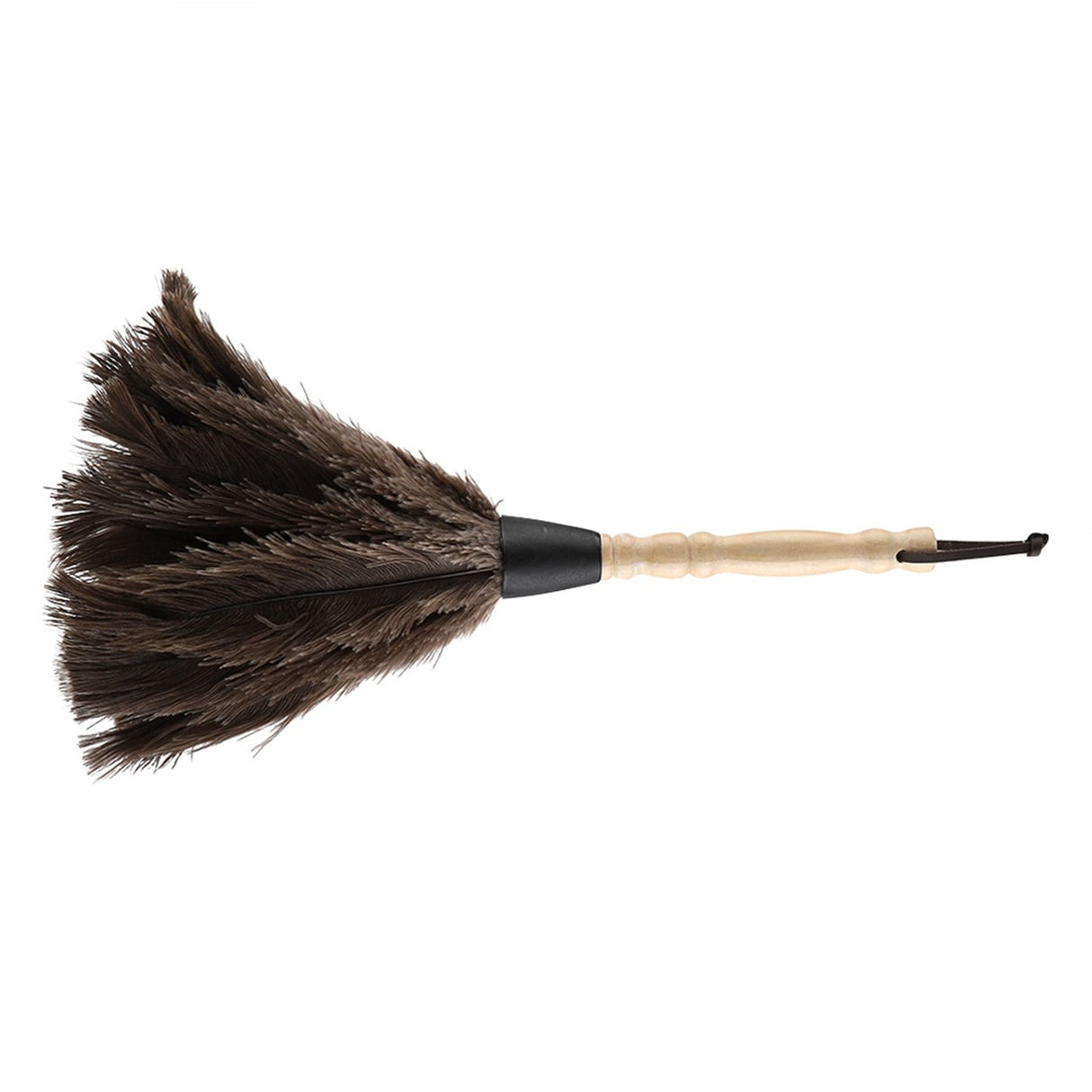 Mini Washable Reusable Ostrich Feather Duster for Books Keyboard Office Home