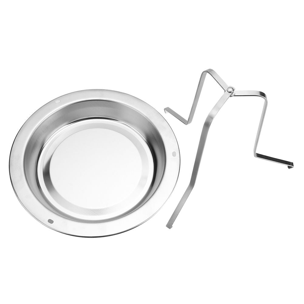 1Pc Stainless Steel Upright Roast Chicken Holder Roaster Rack Barbecue Grilling BBQ Tools