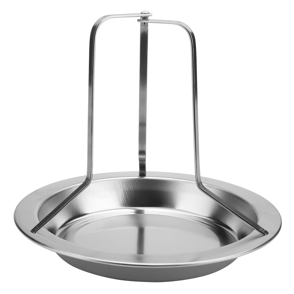 1Pc Stainless Steel Upright Roast Chicken Holder Roaster Rack Barbecue Grilling BBQ Tools