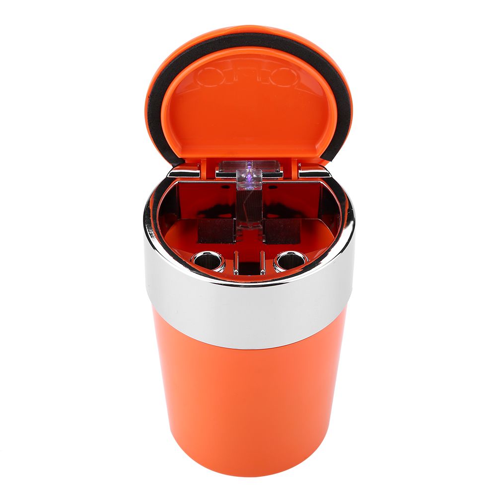 Portable Auto Car Cigarette Ashtray Cinder Holder with LED Light