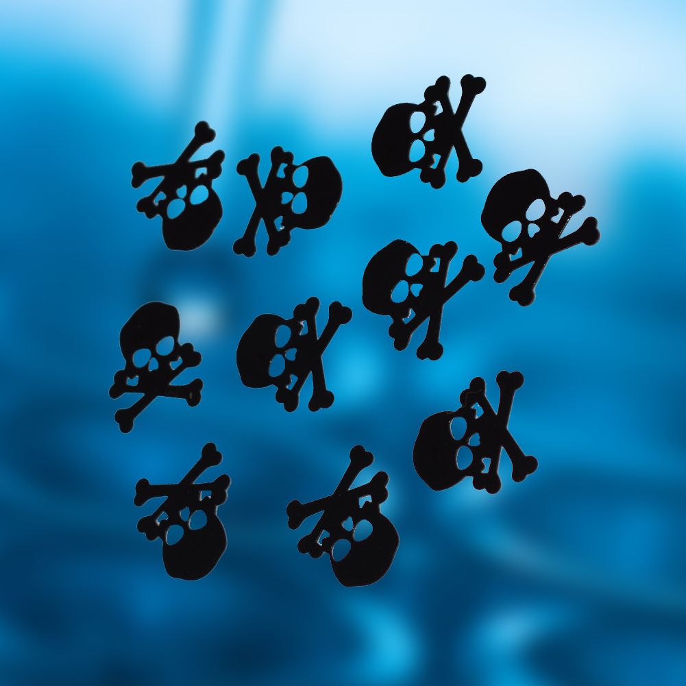 Skull Shape Party Celebration Decorative Table Scatters Confetti Decoration Supplies