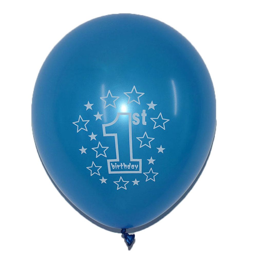 10Pcs Latex Balloon Birthday Party Baby Shower Decoration Accessaries Blue
