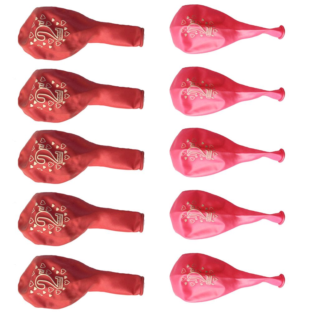 10Pcs Latex Balloon Birthday Party Baby Shower Decoration Accessaries Pink