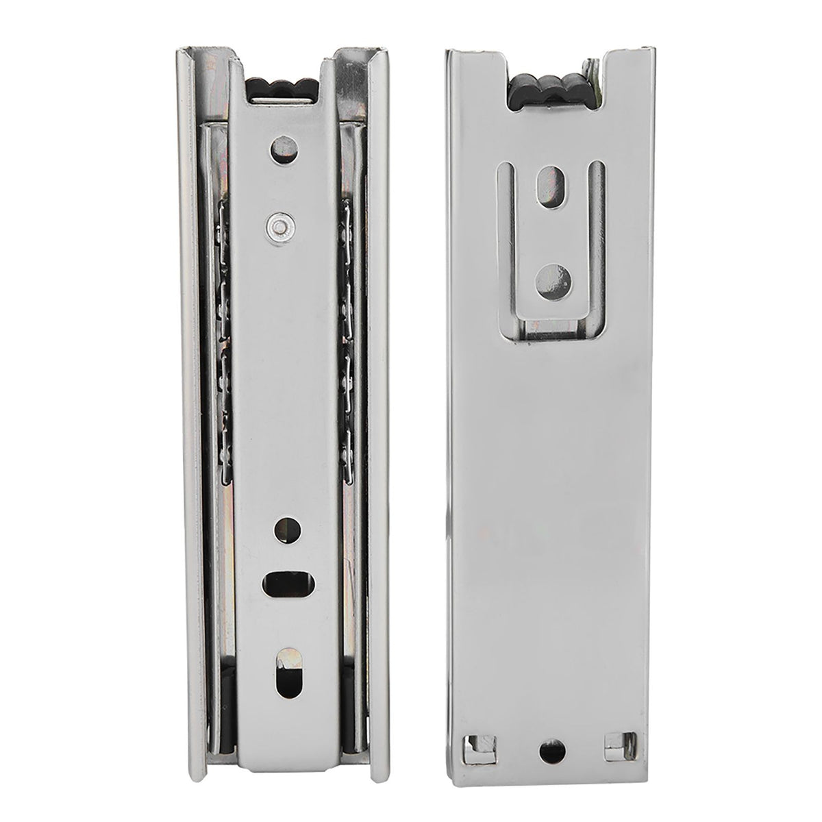 2pcs 5in Mini Short Drawer Slides Furniture Guide Rail Full Extension Kitchen Cupboard Hardware
