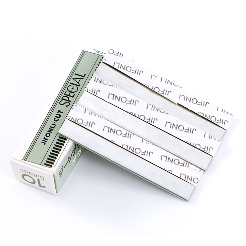 10Pcs Women Makeup Eyebrow Blade Trimmer Razor Hair Remover Shaver Knife