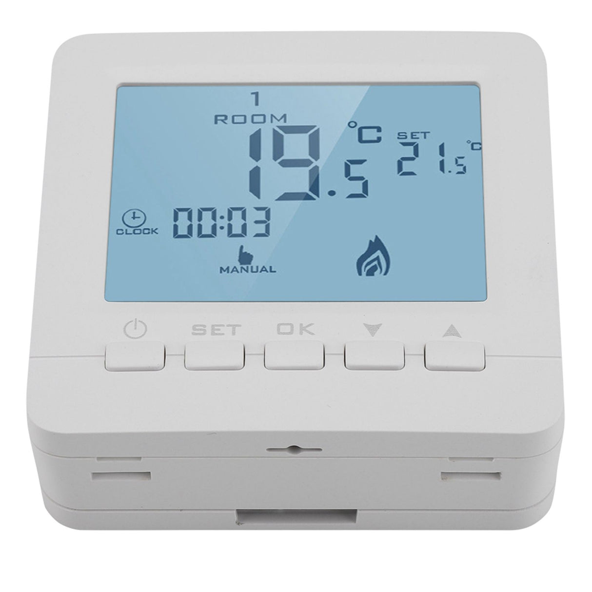 Programmable Thermostat Digital LCD Display Smart Temperature Controller 5A