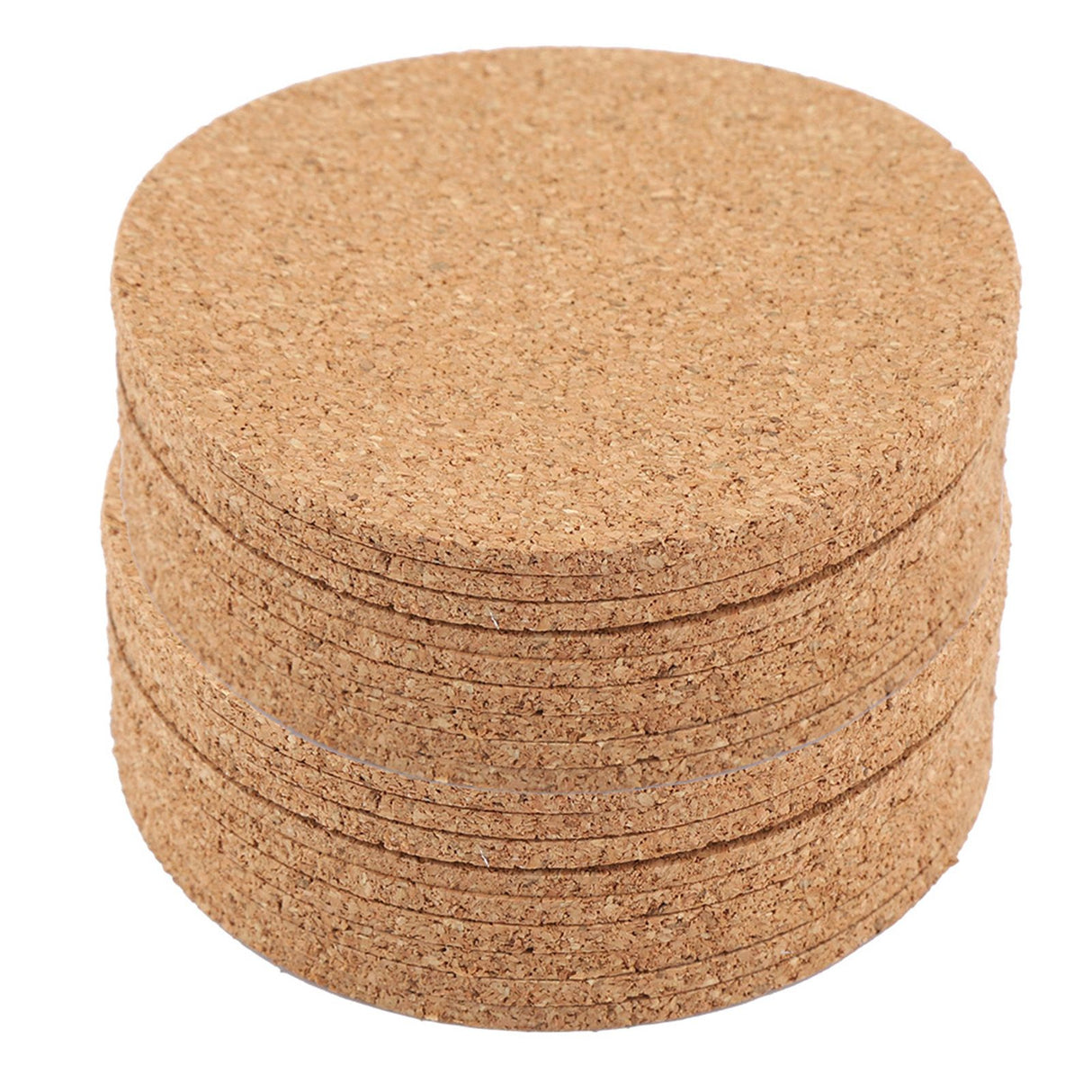 20Pcs Wood Drink Coaster Tea Coffee Cup Mat Pad Wood Tableware Home Decor
