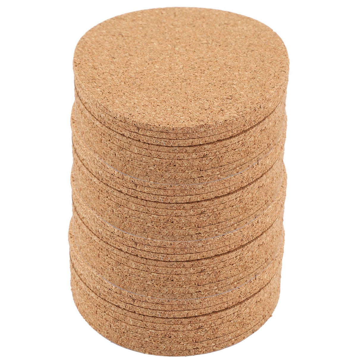 50Pcs Wood Drink Coaster Tea Coffee Cup Mat Pad Wood Tableware Home Decor