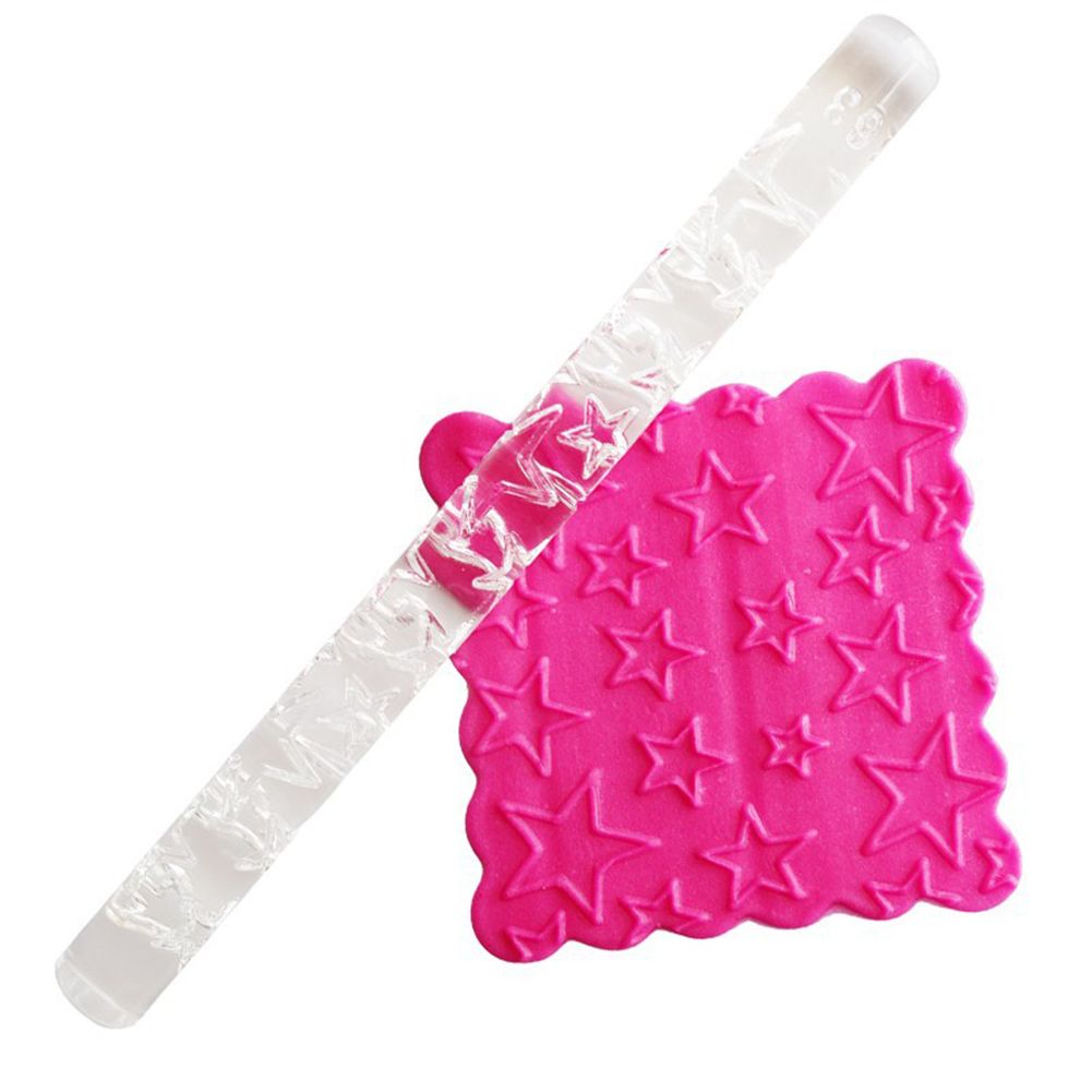 High Quality Acrylic Rolling Pin Pastry Rolling Pin Fondant Plasticine Roller DIY Cake 01#