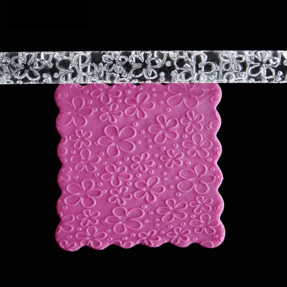 High Quality Acrylic Rolling Pin Pastry Rolling Pin Fondant Plasticine Roller DIY Cake 05#