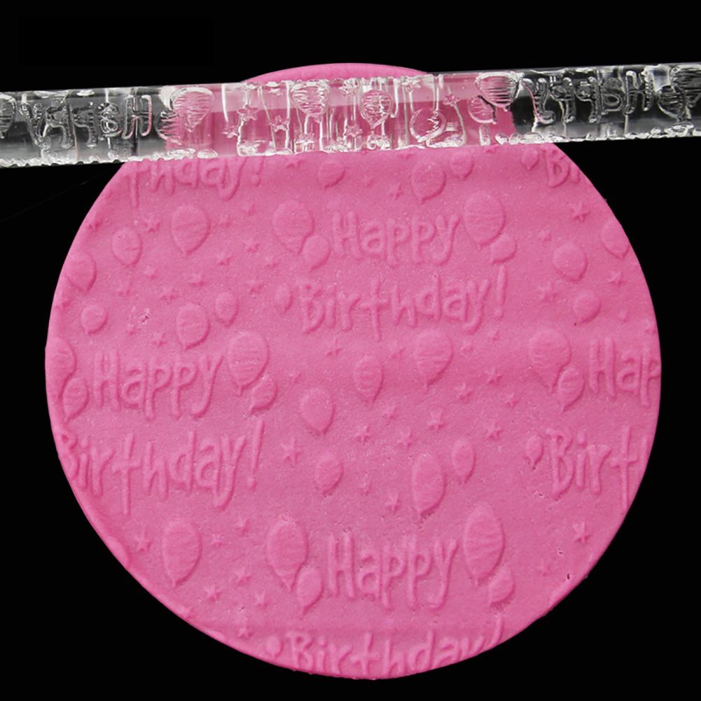 High Quality Acrylic Rolling Pin Pastry Rolling Pin Fondant Plasticine Roller DIY Cake 11#