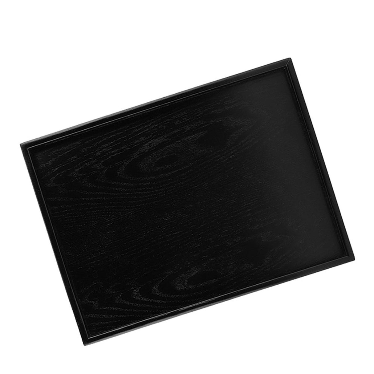 Rectangle Shape Solid Wood Tea Coffee Snack Food Meals Serving Tray Plate Trays 40 x 30 cm