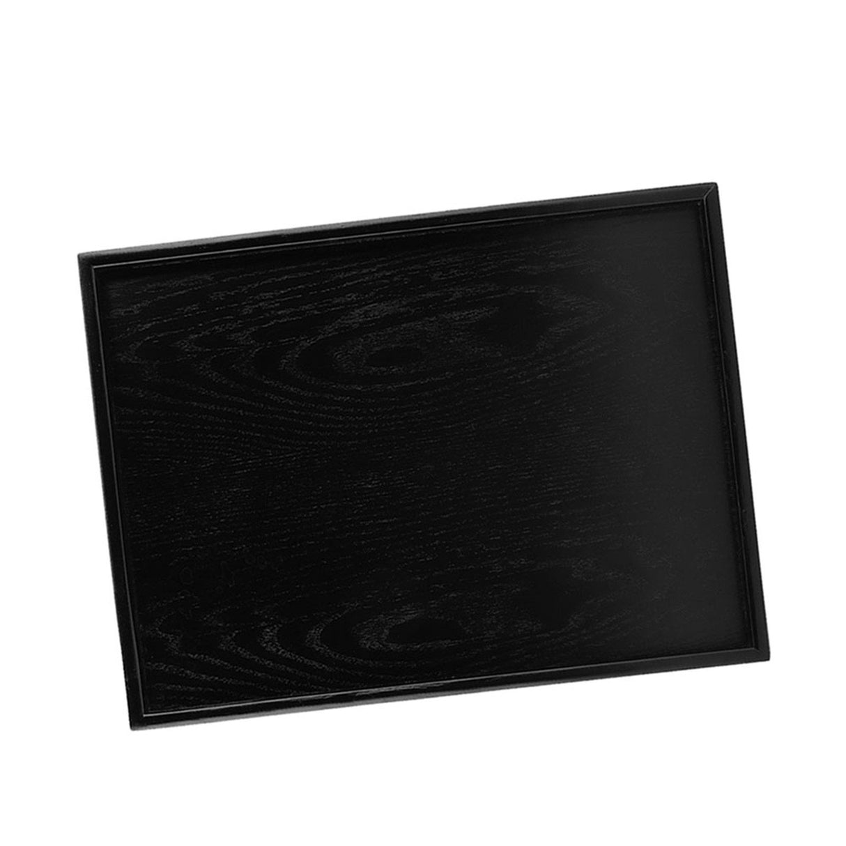 Rectangle Shape Solid Wood Tea Coffee Snack Food Meals Serving Tray Plate Trays 40 x 30 cm