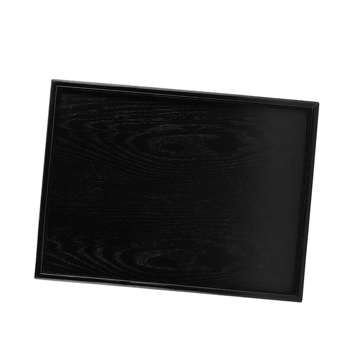 Rectangle Shape Solid Wood Tea Coffee Snack Food Meals Serving Tray Plate Trays 40 x 30 cm