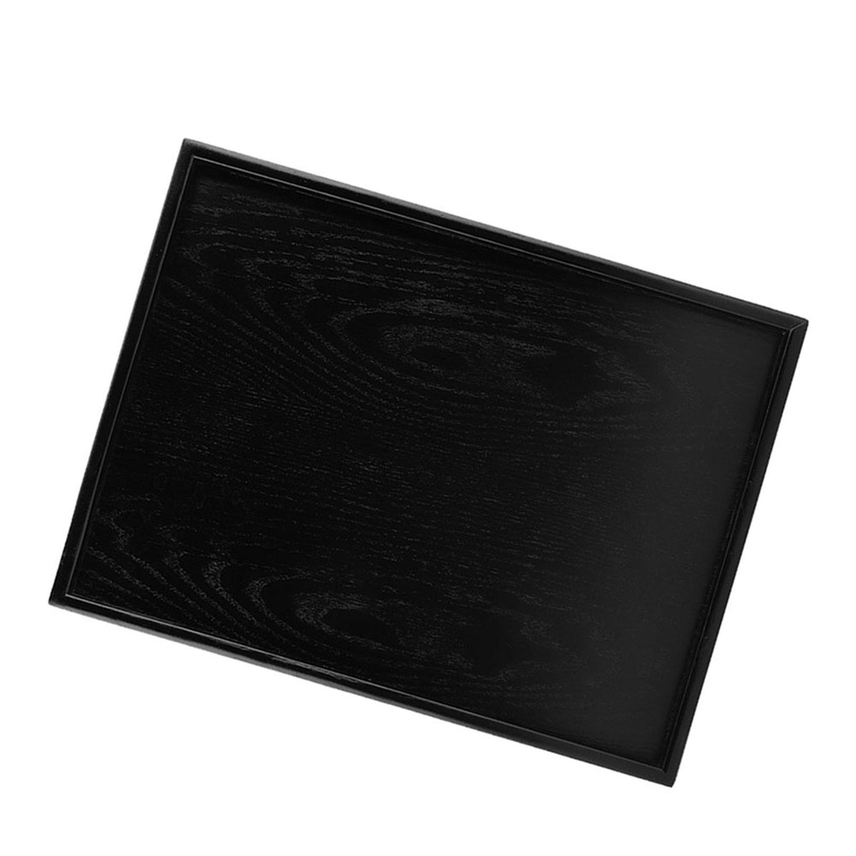 Rectangle Shape Solid Wood Tea Coffee Snack Food Meals Serving Tray Plate Trays 40 x 30 cm