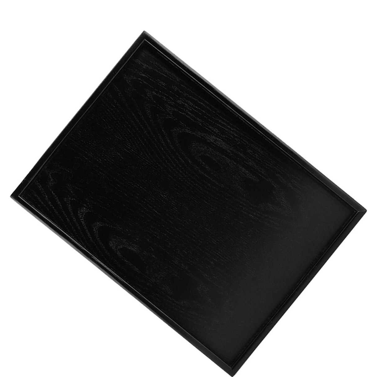Rectangle Shape Solid Wood Tea Coffee Snack Food Meals Serving Tray Plate Trays 40 x 30 cm