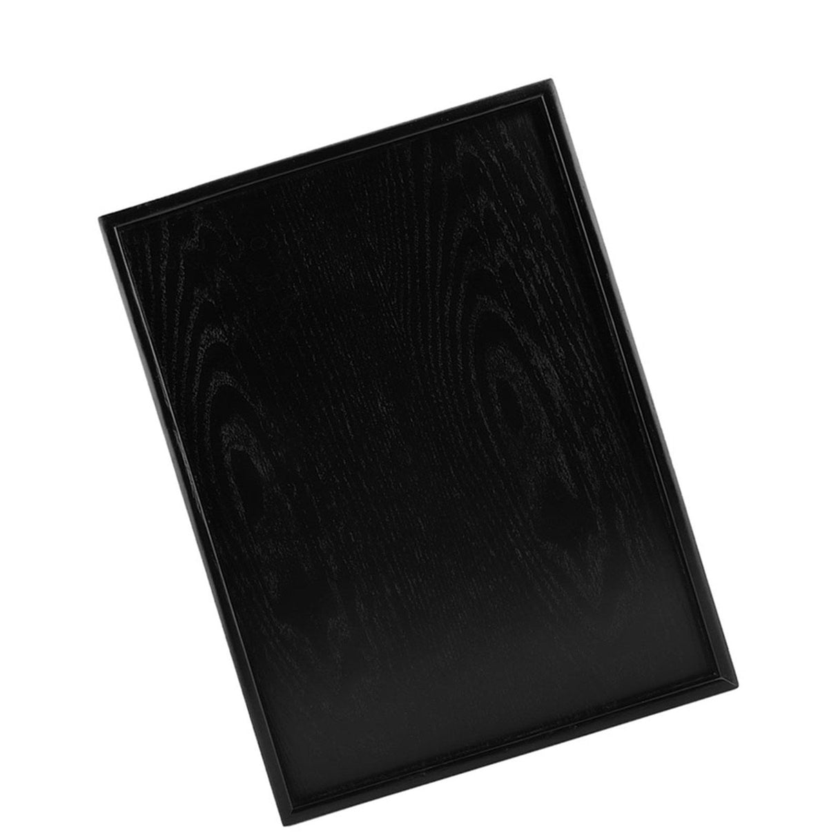 Rectangle Shape Solid Wood Tea Coffee Snack Food Meals Serving Tray Plate Trays 40 x 30 cm