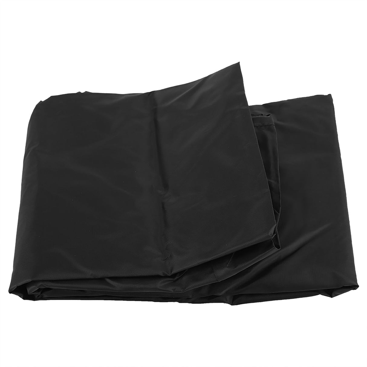 Round Table Dust Cover Outdoor Waterproof Garden Patio Furniture Covers(Black)