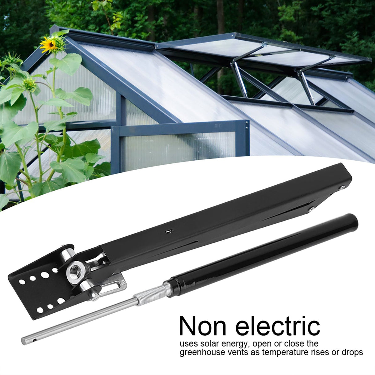 Greenhouse Window Opener Vent Autovent Solar Heat Sensitive Automatic Greenhouses Roof