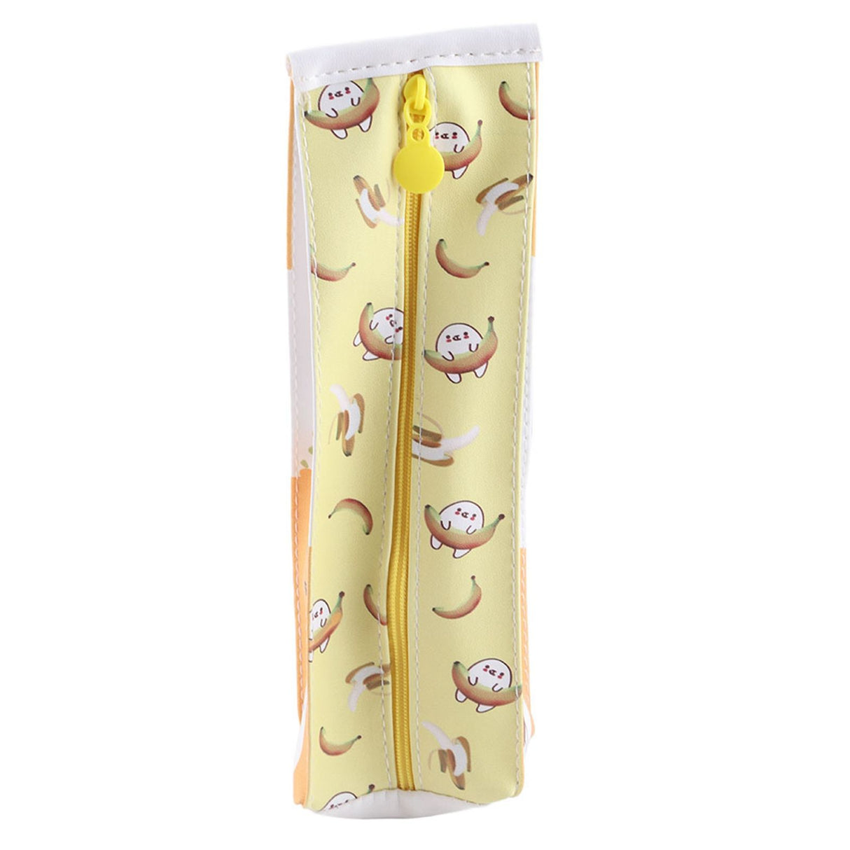 3Colors Cartoon Milk Stationery Bag Waterproof PU Large Capacity Pencil Case Storage Bag