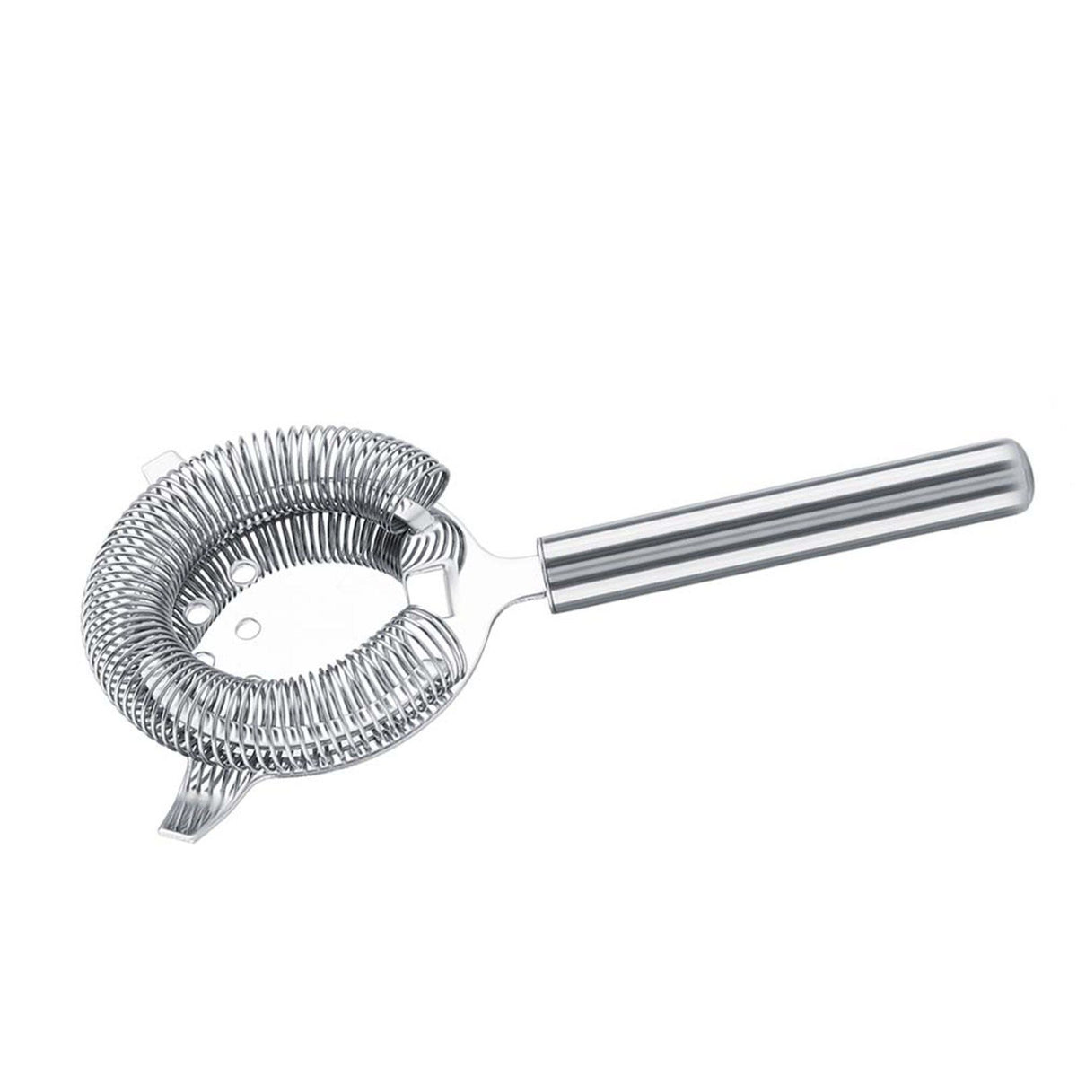 Stainless Steel Cocktail Drainer Filter Beverage Filtering Tool for Bar Restaurant 19.7*10.4cm
