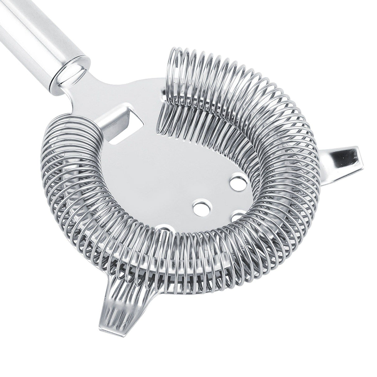 Stainless Steel Cocktail Drainer Filter Beverage Filtering Tool for Bar Restaurant 19.7*10.4cm
