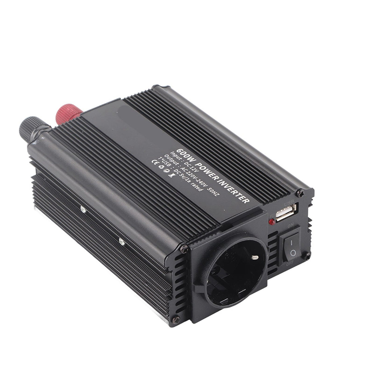 Correction Sine Wave Inverter 12 V Converter 220V 600W Power Converter with Solar Panel