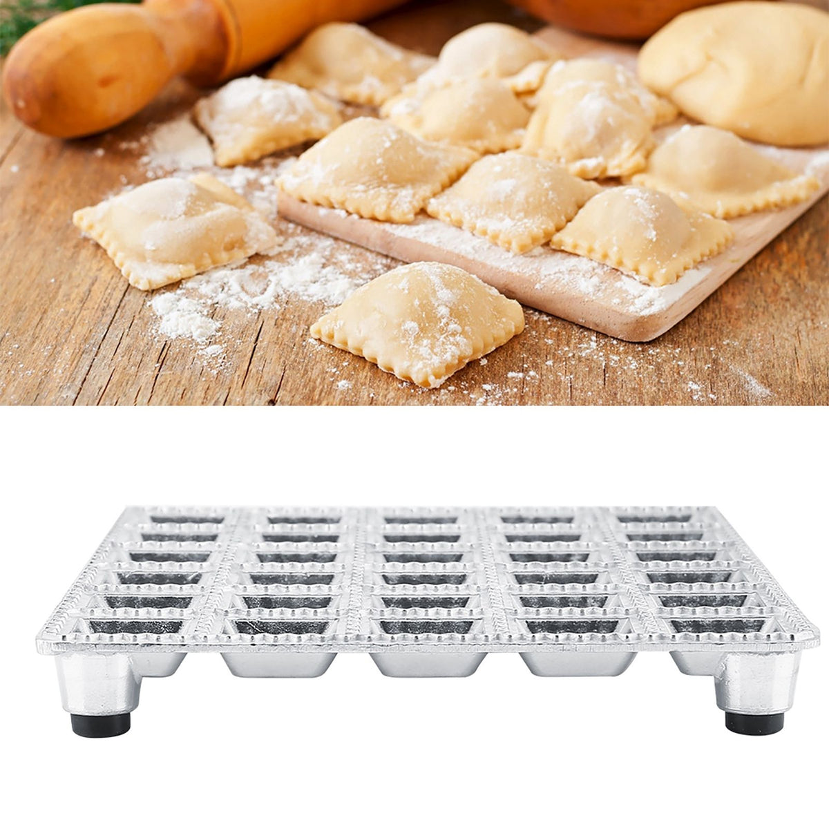 Aluminium Alloy Durable Dumpling Pastry Mould Maker Kitchen Tool