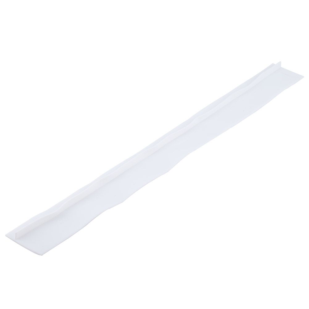 1pc Silicone Gap Strip Oil Resistant Stove Kitchen Counter Cap Filler Sealing Cover White